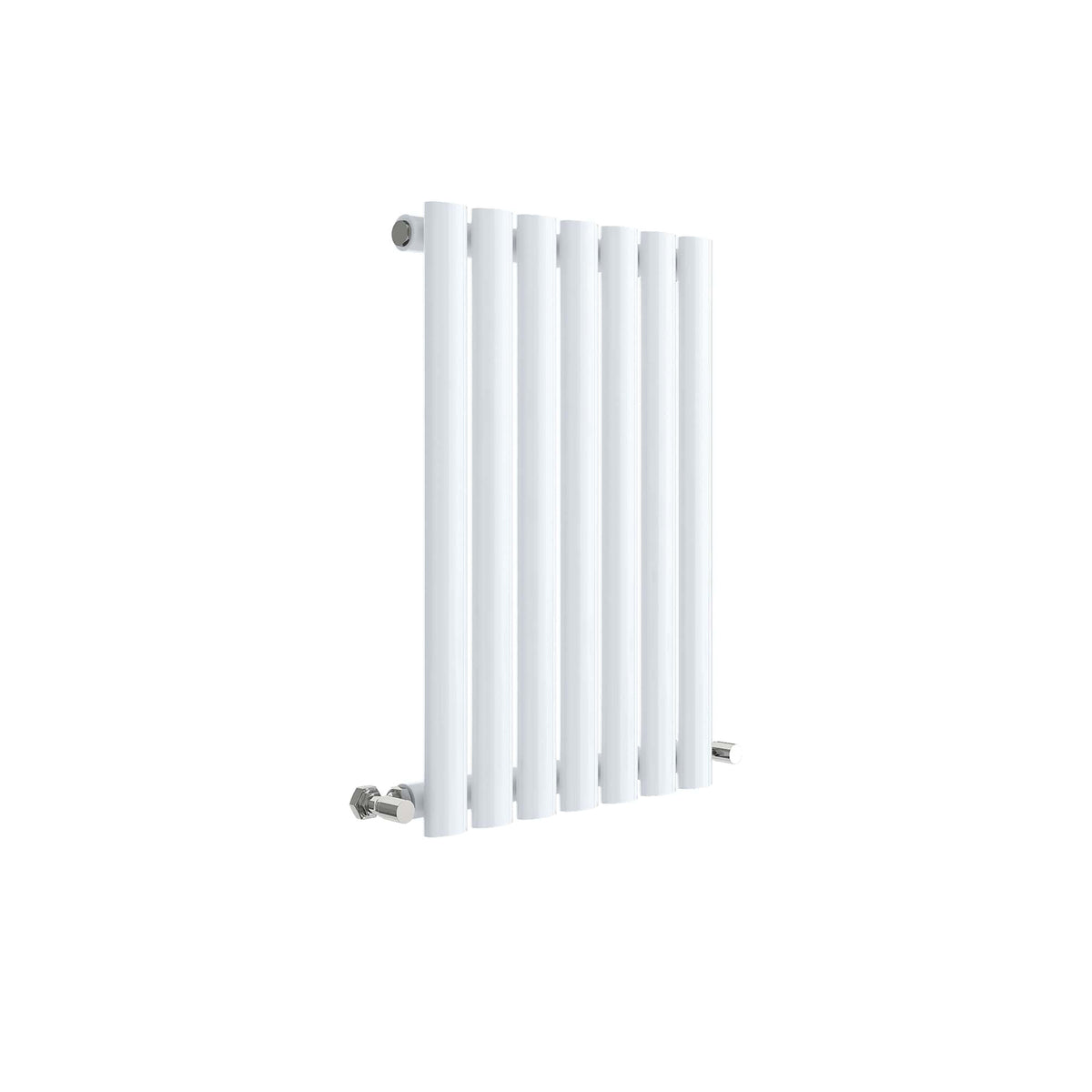 Revive High Gloss White 600mm x 412mm Horizontal Single Panel Radiator