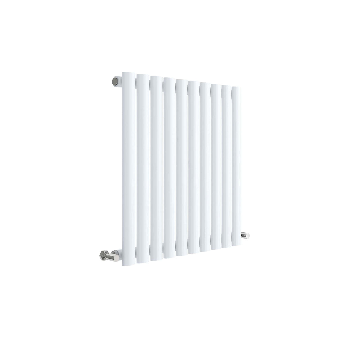 Revive High Gloss White 600mm x 586mm Horizontal Single Panel Radiator