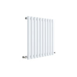 Revive High Gloss White 600mm x 586mm Horizontal Single Panel Radiator