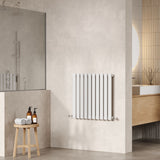 Revive High Gloss White 600mm x 586mm Horizontal Single Panel Radiator