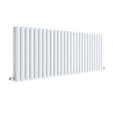 Revive High Gloss White 1572 x 600mm Horizontal Double Panel Radiator