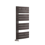 Elgin Anthracite 1080mm x 550mm Horizontal Heated Towel Rail