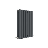 Revive Anthracite 600mm x 412mm Horizontal Double Panel Radiator