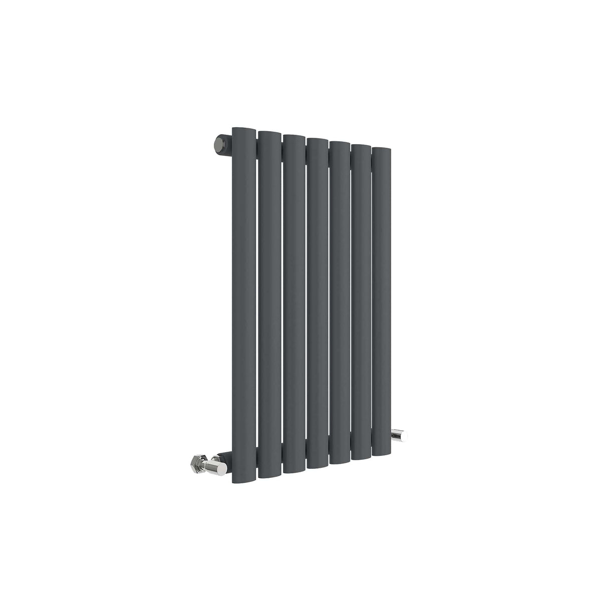 Revive Anthracite 600mm x 412mm Horizontal Single Panel Radiator