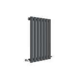 Revive Anthracite 600mm x 412mm Horizontal Single Panel Radiator