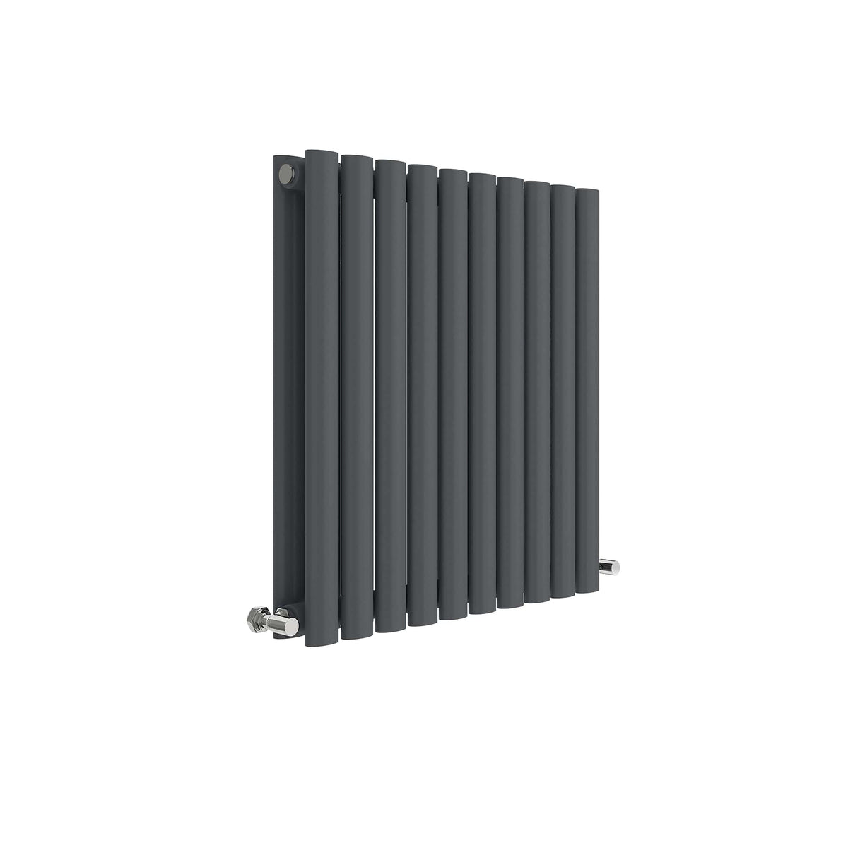 Revive Anthracite 600mm x 586mm Horizontal Double Panel Radiator