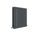 Revive Anthracite 600mm x 586mm Horizontal Double Panel Radiator