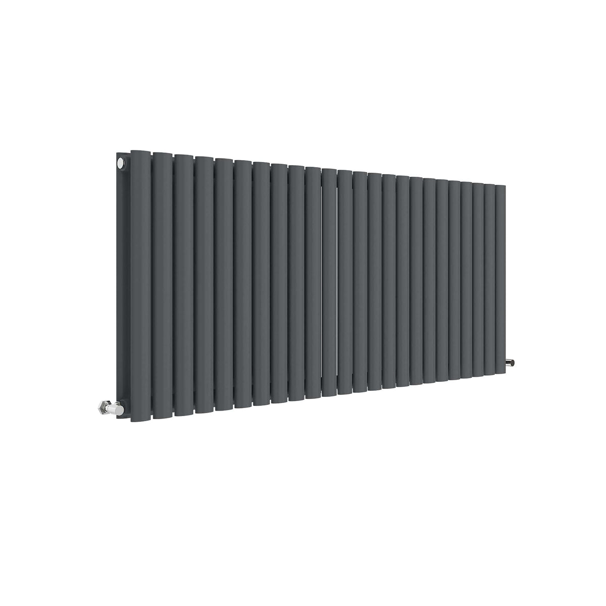 Revive Anthracite 1398mm x 600mm Horizontal Double Panel Radiator