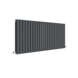 Revive Anthracite 1398mm x 600mm Horizontal Double Panel Radiator