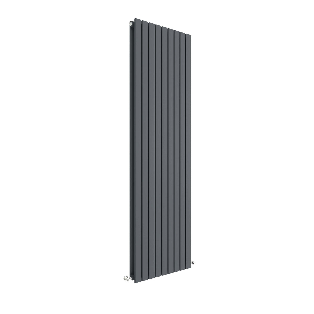 Sloane Anthracite 1800mm x 528mm Vertical Double Panel Radiator