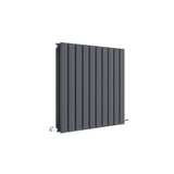 Sloane Anthracite 600mm x 586mm Horizontal Double Panel Radiator