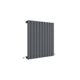 Sloane Anthracite 600mm x 586mm Horizontal Single Panel Radiator