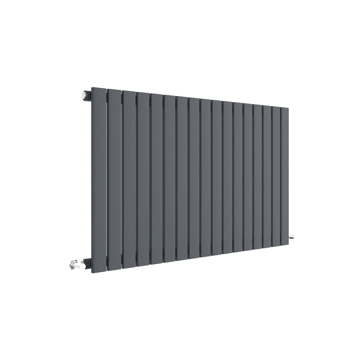 Sloane Anthracite 992mm x 600mm Horizontal Single Panel Radiator