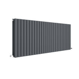 Sloane Anthracite 1572mm x 600mm Horizontal Double Panel Radiator