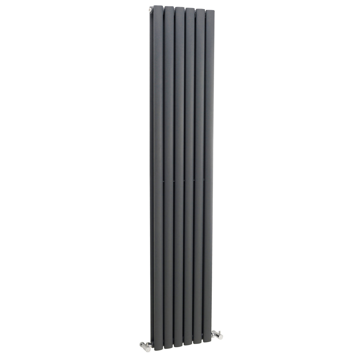 Revive Anthracite 1800mm x 354mm Vertical Double Panel Radiator