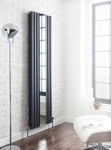 Revive Anthracite 1800mm x 499mm Vertical Double Panel Radiator