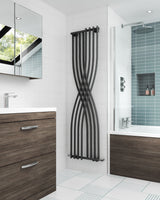 Xcite Anthracite  1775mm x 450mm  Vertical Single Panel Radiator