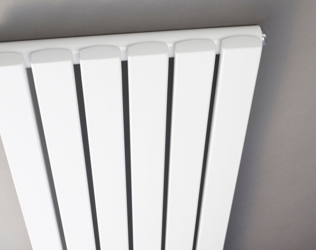 Sloane White 1500mm x 354mm Vertical Single Panel Radiator