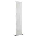 Sloane White 1800mm x 354mm Vertical Single Panel Radiator