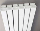 Sloane White 1800mm x 354mm Vertical Double Panel Radiator