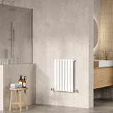 Modern Splash White 600mm x 412mm Horizontal Single Panel Radiator