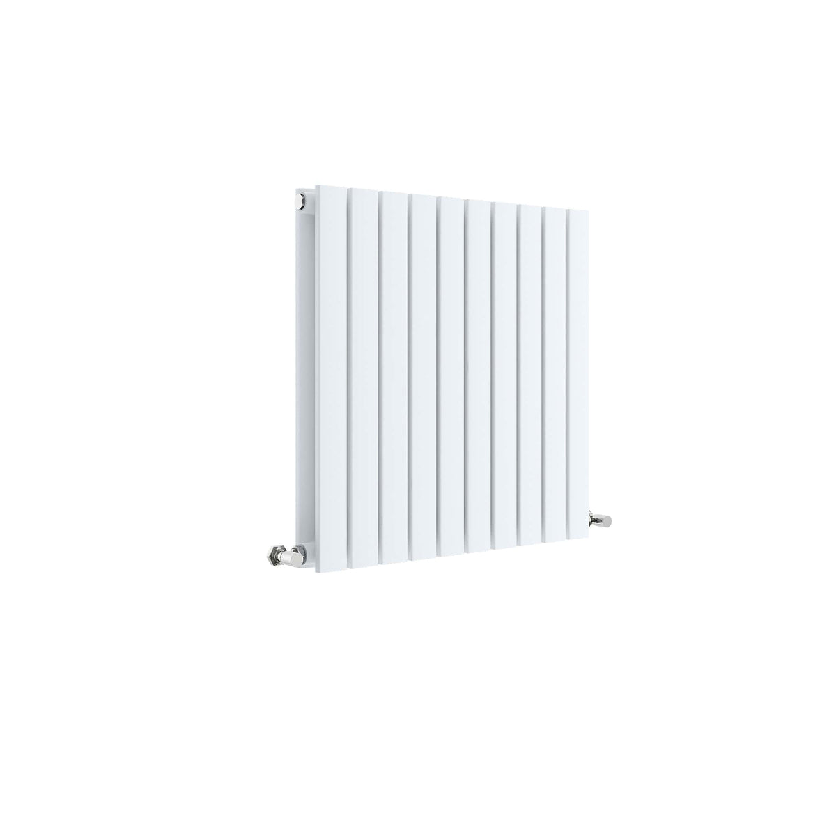 Modern Splash White 600mm x 586mm Horizontal Double Panel Radiator