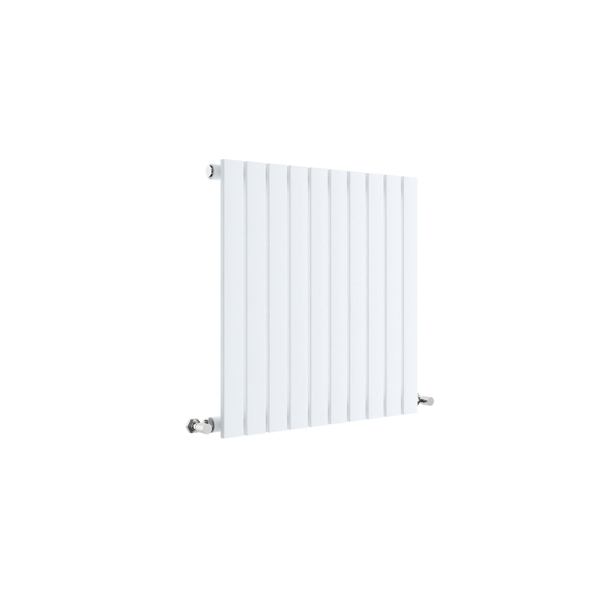 Modern Splash White 600mm x 586mm Horizontal Single Panel Radiator