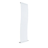 Revive High Gloss White 1800mm x 413mm Vertical Single Panel Radiator