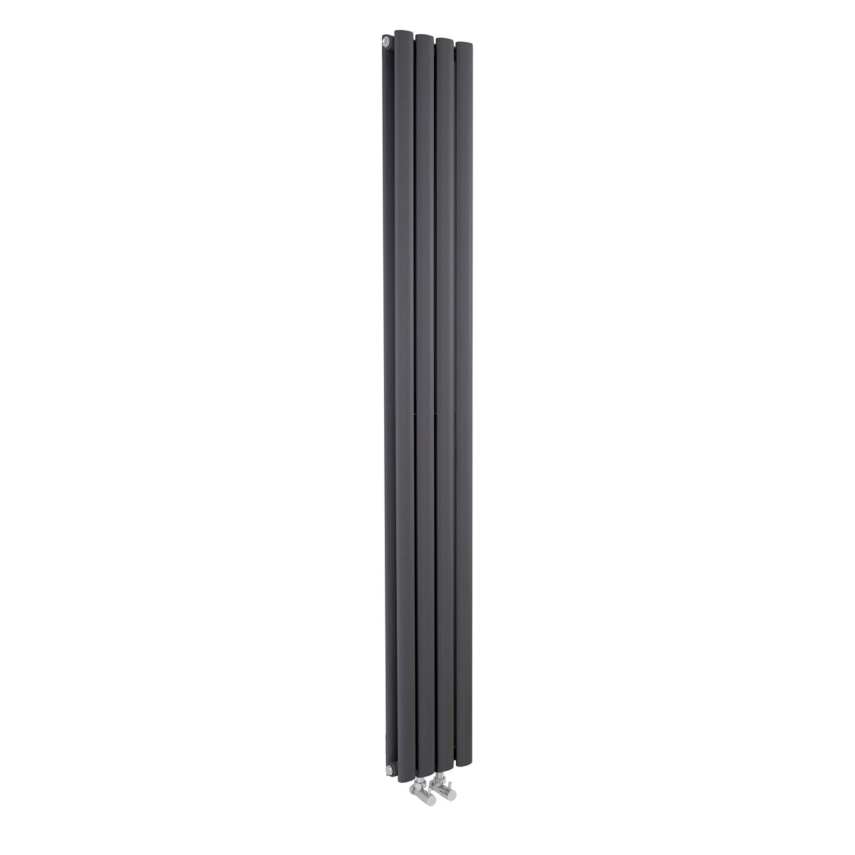 Revive Anthracite 1800mm x 236mm  Vertical Double Panel Radiator