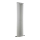 Modern Splash White 1500mm x 377mm Vertical Single Panel Radiator
