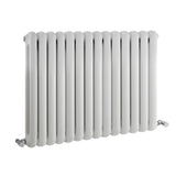Modern Splash White 853mm x 635mm Vertical Column Radiator