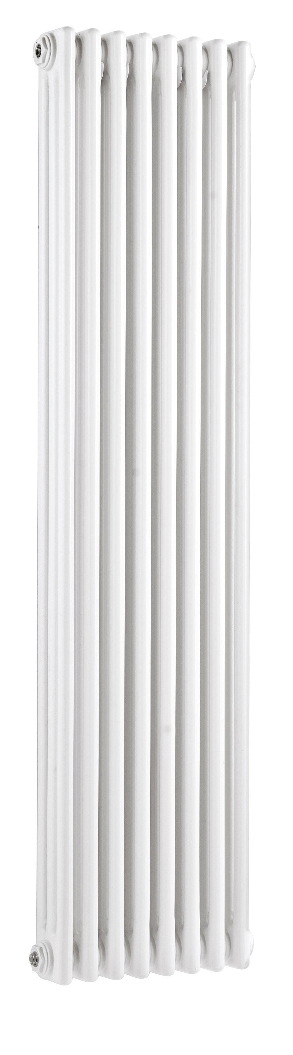 Colosseum White 1500mm x 368mm Vertical Column Radiator