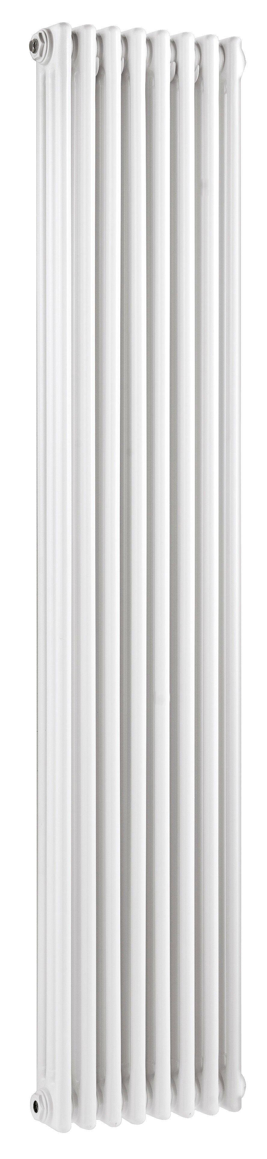Colosseum White 1800mm x 376mm Vertical Column Radiator