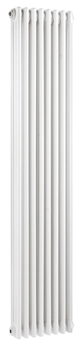 Colosseum White 1800mm x 376mm Vertical Column Radiator