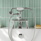 Modern Splash Chrome 1/2" Bath Shower Mixer