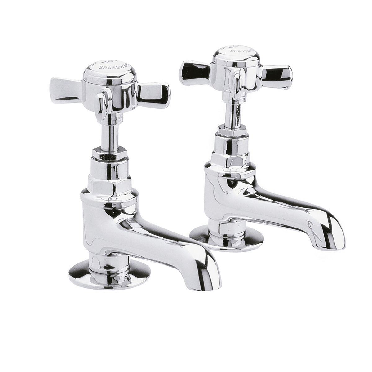 Modern Splash Chrome Basin Taps