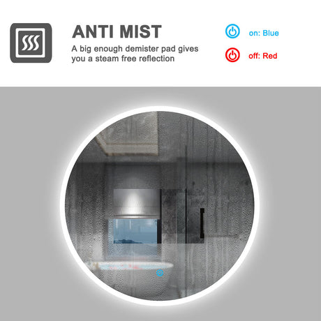 Modern Splash Led Mirror- BM-1705