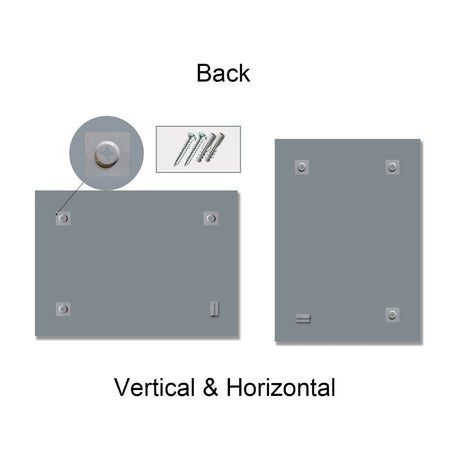 Modern Splash Rectangle Mirror