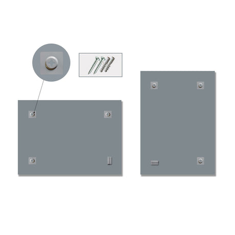 Modern Splash Rectangle Mirror