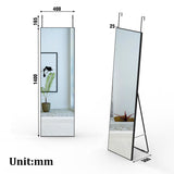 Modern Splash Rectangle Mirror