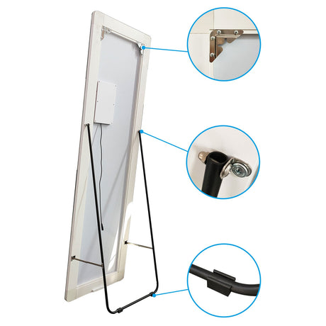 Modern Splash Rectangle Mirror