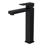 Modern Splash choice Kalk Matt Black Mono High-Rise Basin Mixer Kalk