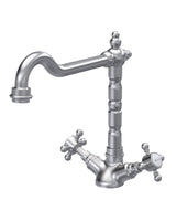 Modern Splash Brushed Nickel Kitchen Mono Basin Mixer