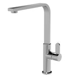 Modern Splash Churni Chrome Square Kitchen Mono Basin Mixer Single Lever