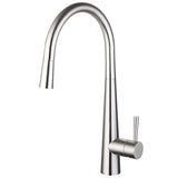 Modern Splash Ziro Brushed Nickel Pull Out Single Lever Sink Mixer