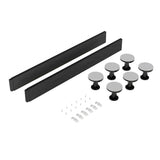 Modern Splash  700mm Square Grey Slate Leg Set With Plinth, Legs, Clips & Screws