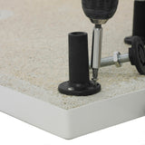 1700mm White Leg Set & Plinth Kit