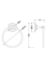 Chrome Towel Ring