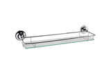 Chrome Gallery Glass Shelf