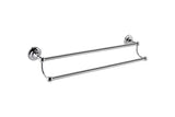 Chrome Double Towel Rail